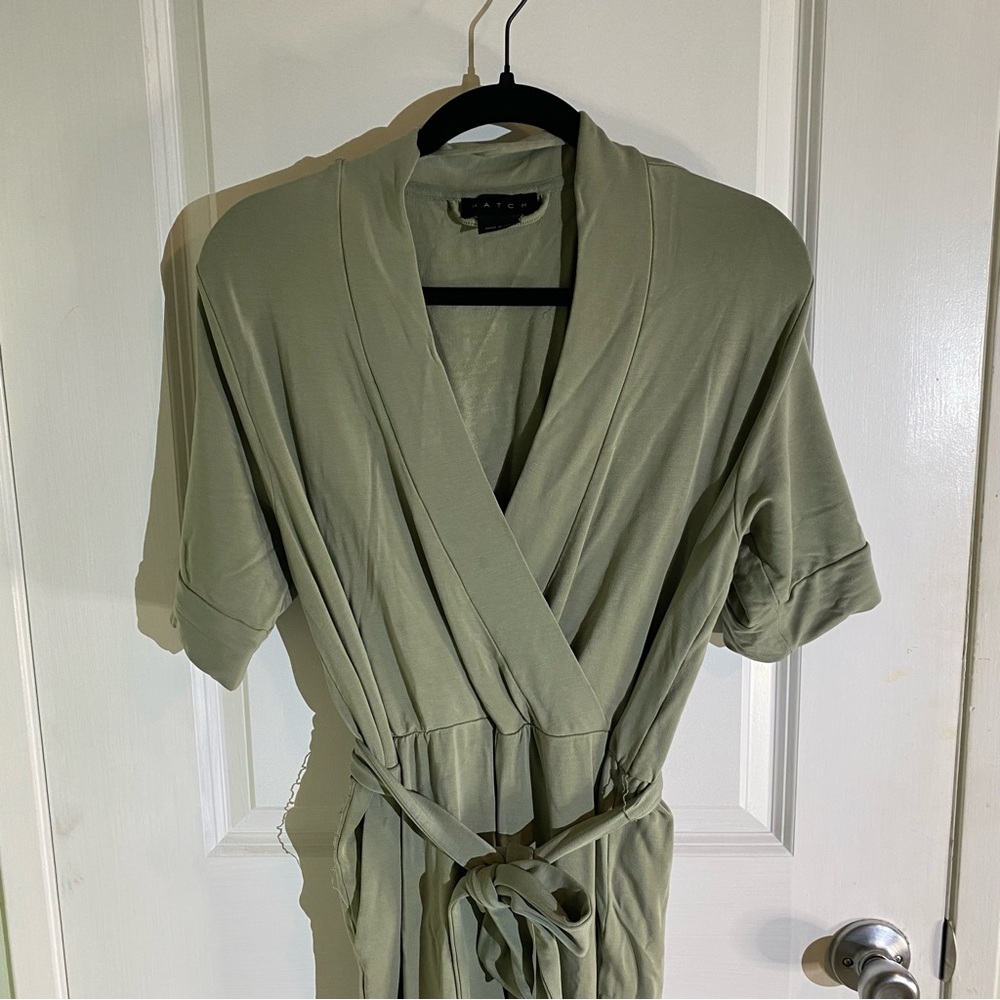 HATCH Green “Nurse-to-Errands” Jumpsuit — Size 3 (US Large)